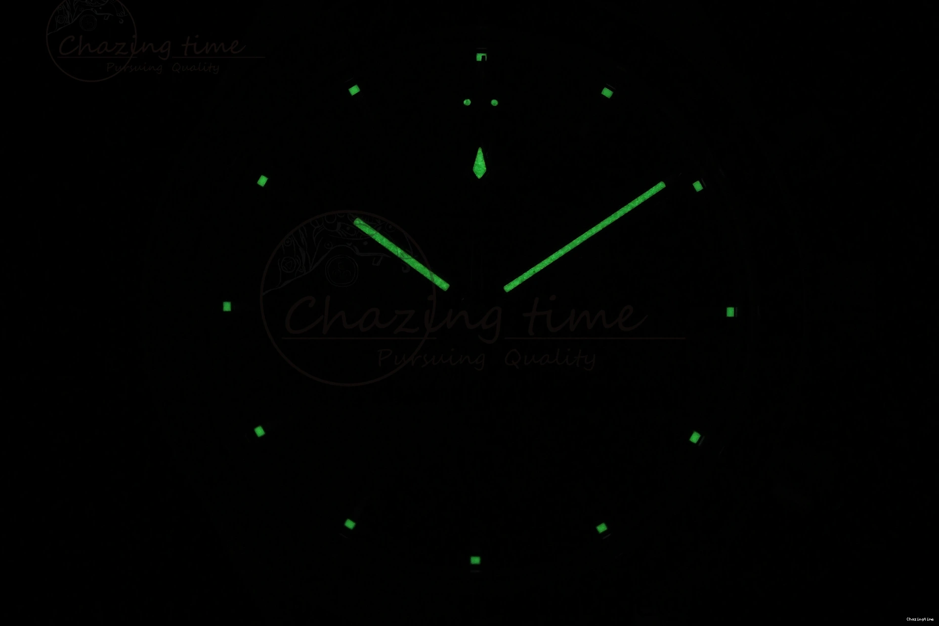 0404 Speedmaster Moonwatch in Moonshine Gold YG RMF Best Edition Green Dial on Green Leather Strap Manual Chrono EasyCare 7832